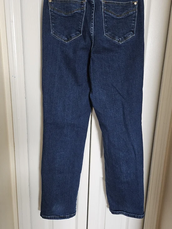 Judy Blue Jeans Womens 9/29 Dark Wash Straight Leg Hight Waist  Stretch Denim. - Picture 8 of 13